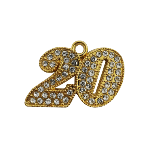 2020 "Bling" Year Date Drop - Graduation Attire