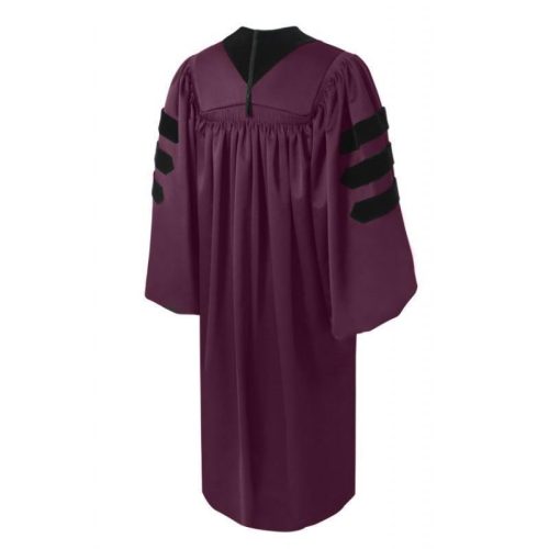 deluxe doctorate graduation gown 1 2 6 4