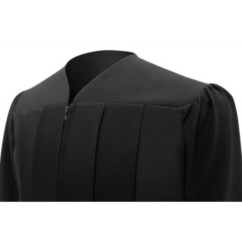 matte black high school graduation gown 2 2 10