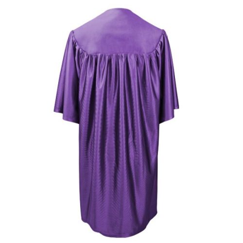 shiny purple preschool gown 2 3 7