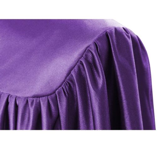 shiny purple preschool gown 3 3 7